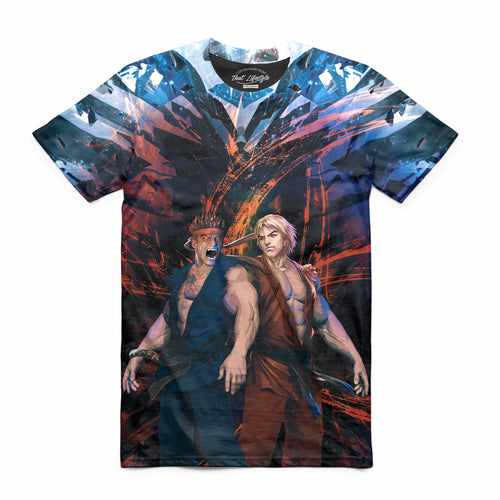 Street Fighter -  Evil Ryu & Violent Ken Tee