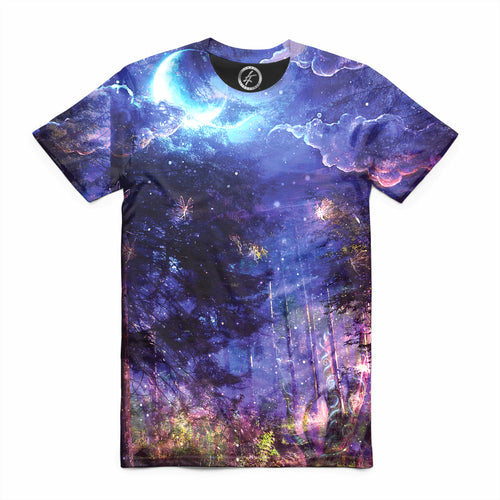 Purple Enchanted Forest Tee